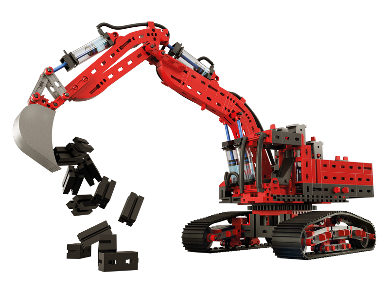 548888_PROFI_Hydraulic_Packshot_Bagger_excavator